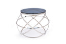 Modrest Tulare Contemporary Smoked Glass End Table