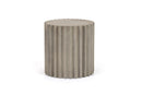 Modrest Evadale - Modern Grey Concrete End Table