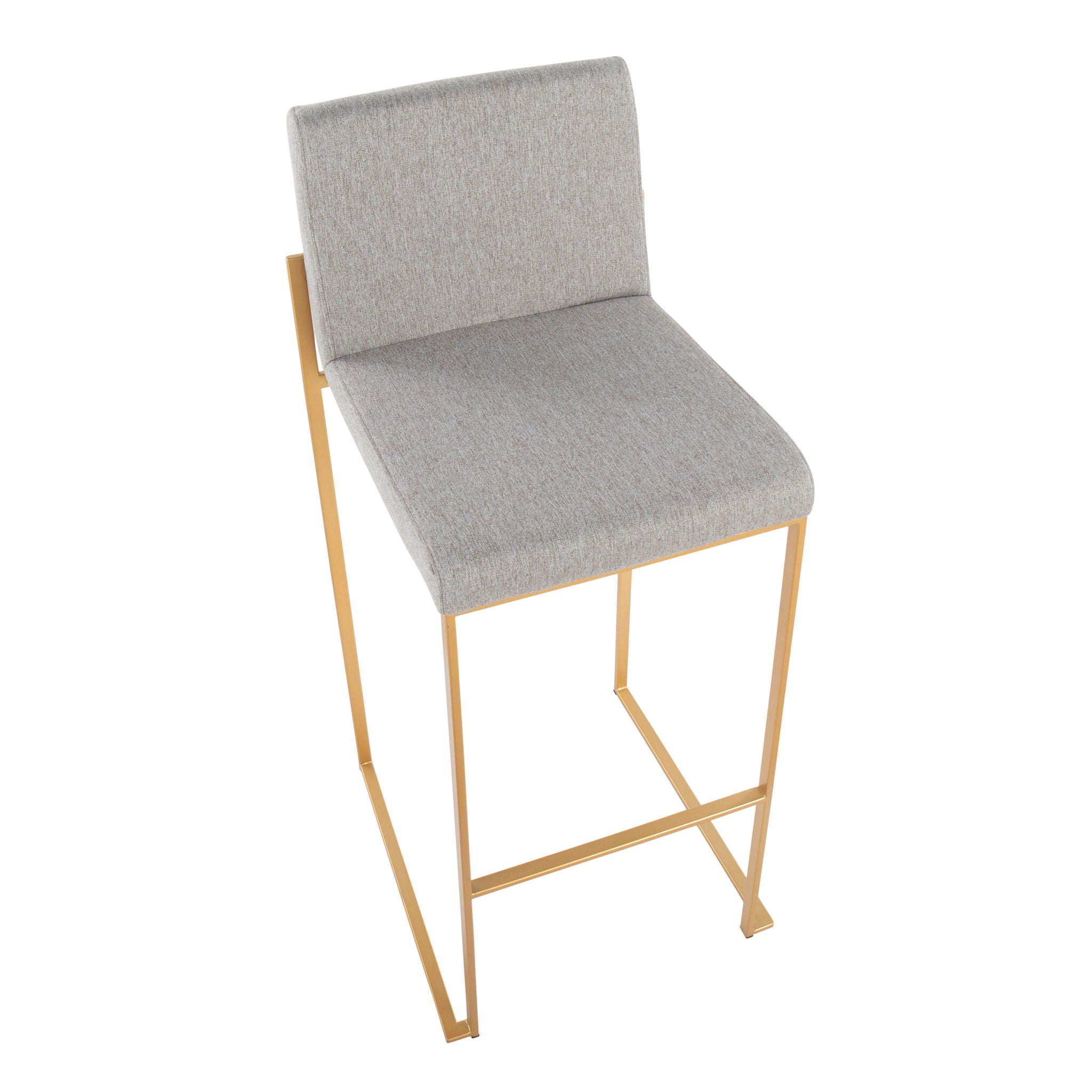 Fuji - Contemporary Design High Back Barstool