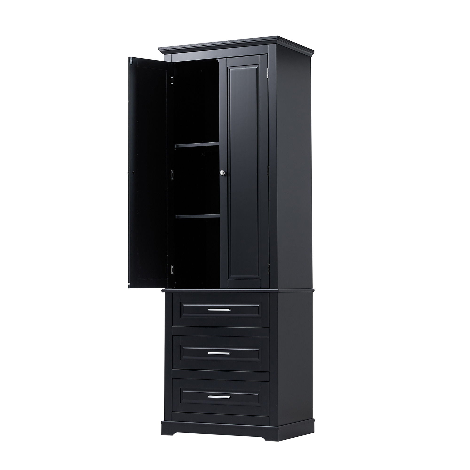 Storage Cabinet With 3 Drawers For Bathroom