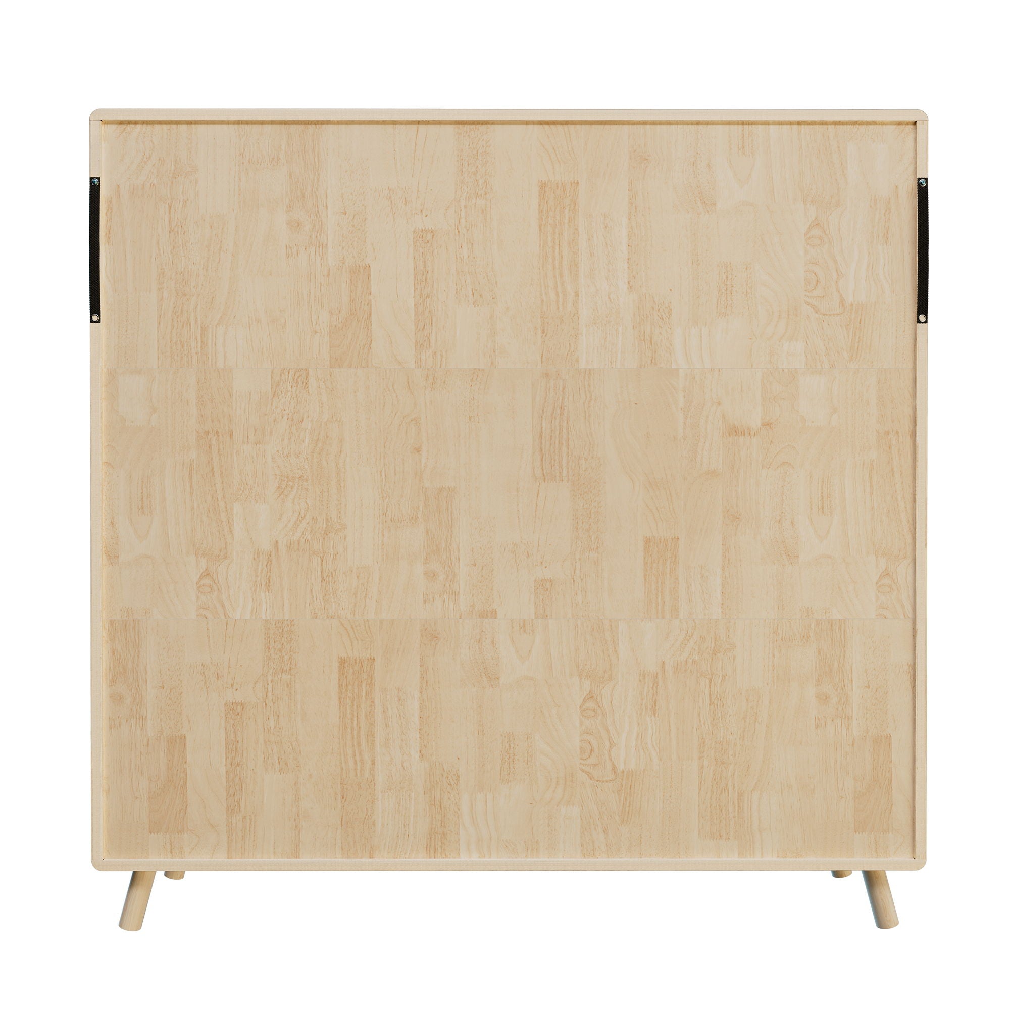 8 Compartment Storage Cabinet With Fixed Shelves For Books - Wood