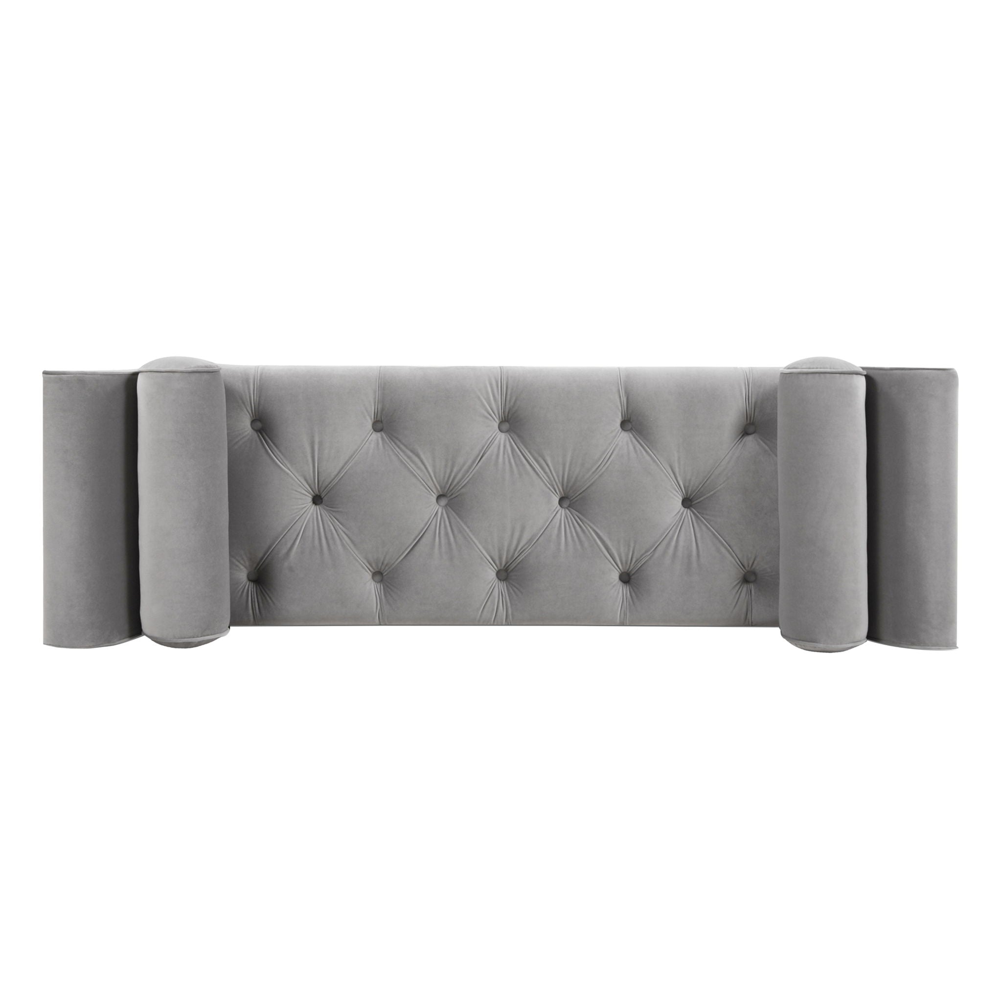 Alma - Tufted Flared Arm Entryway Bench