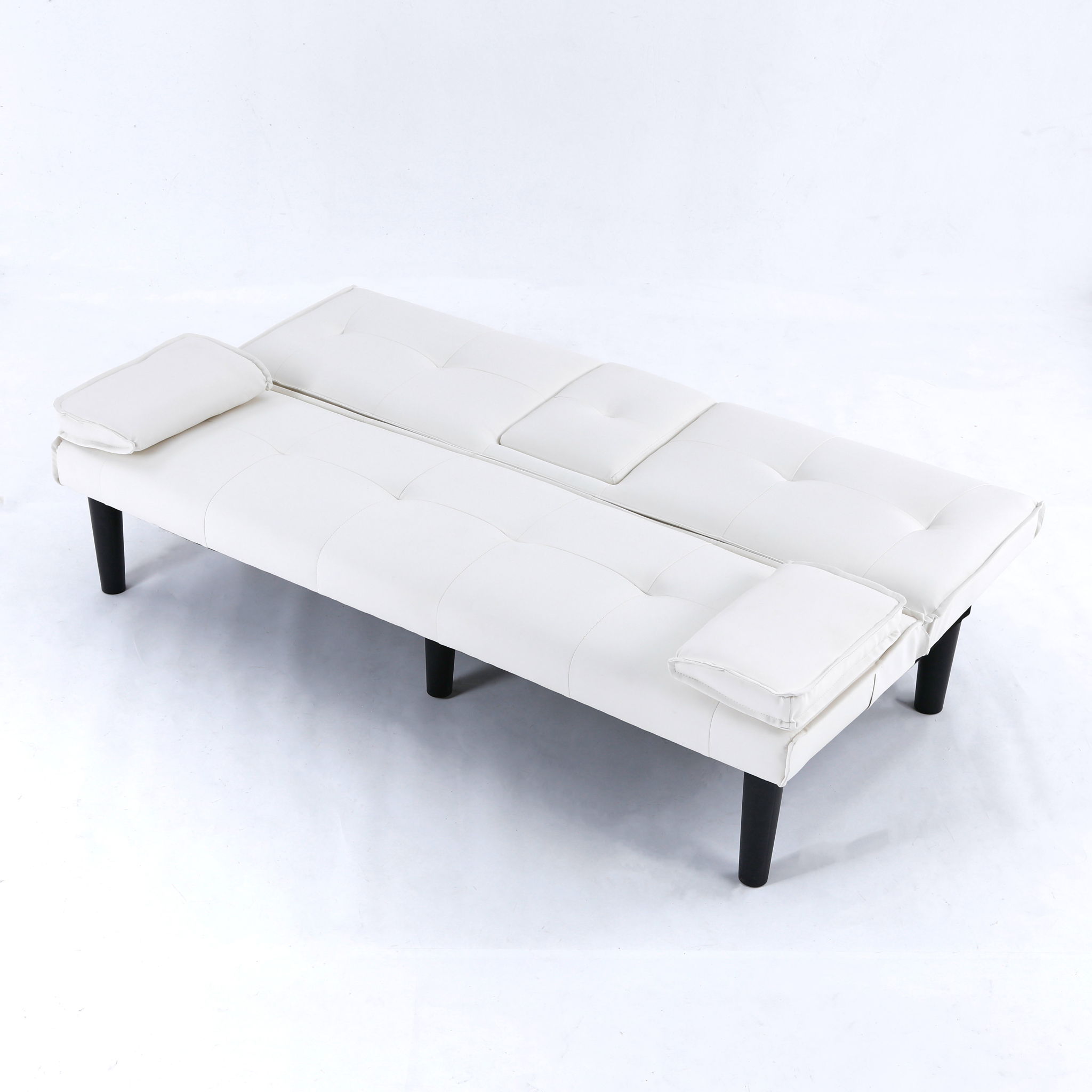 Sofa Bed With Foldable Design And Cup Holder