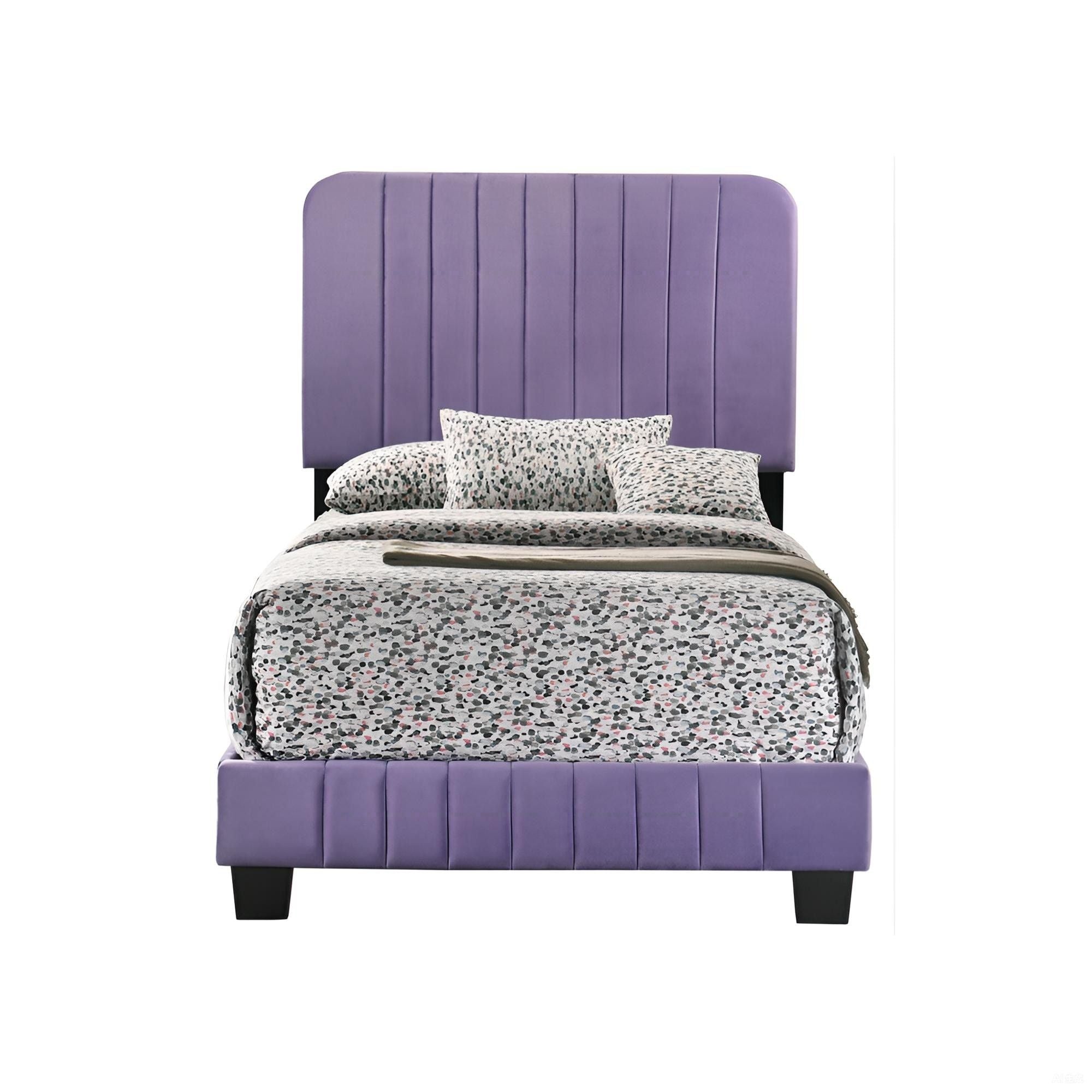 Channel Tufted Bed