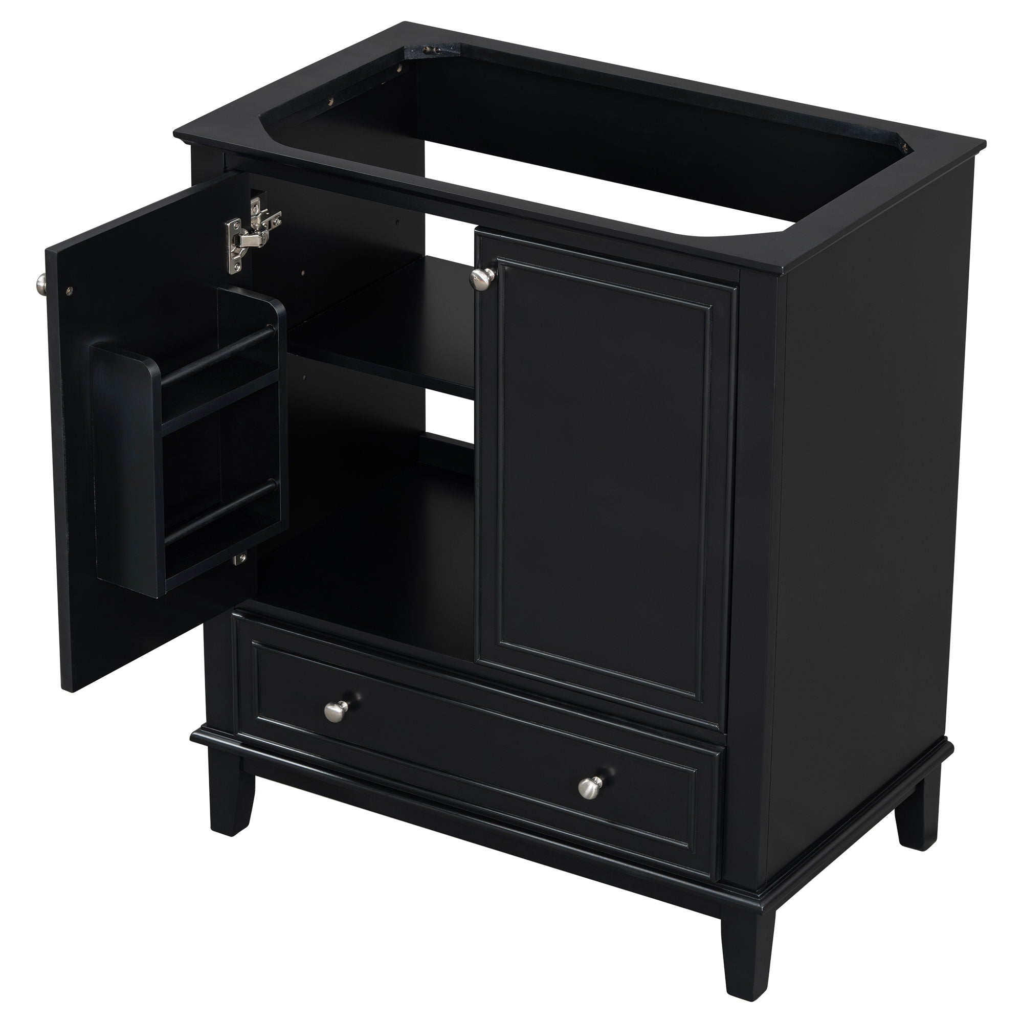 Modern Bathroom Vanity Base Only With Doors And Drawer
