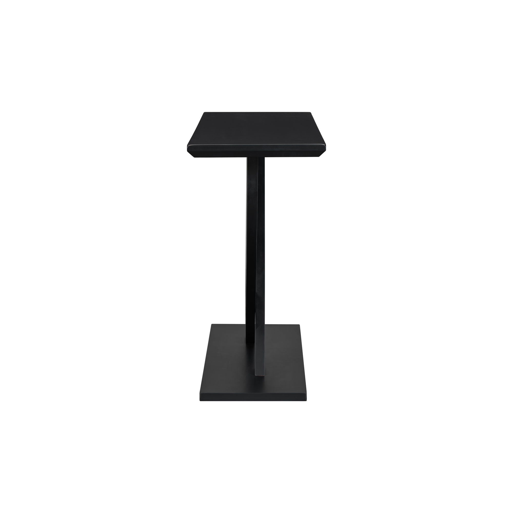 Console Table With Cross Leg Base And Reinforced Support Plate