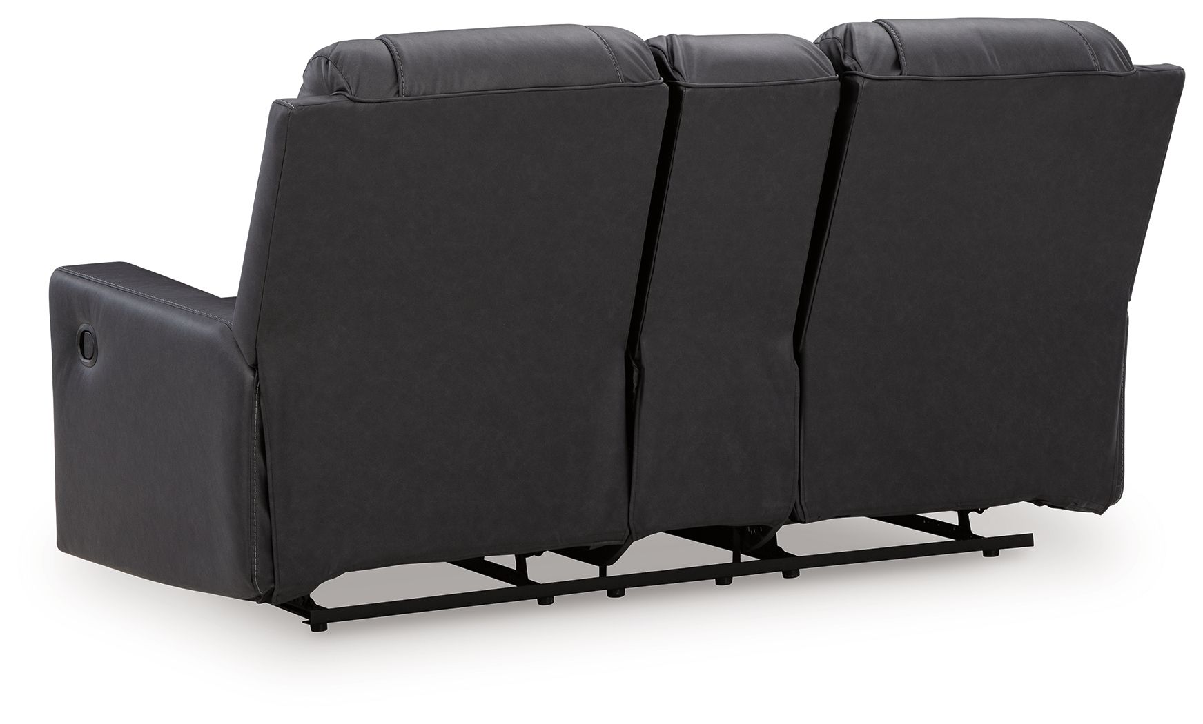 Mackmenville - Double Reclining Loveseat With Console