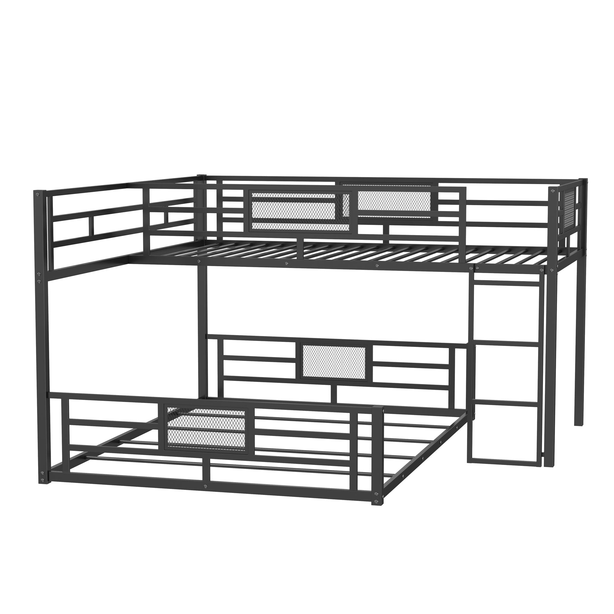 L-Shaped Bunk Bed & Safety Guaranteed