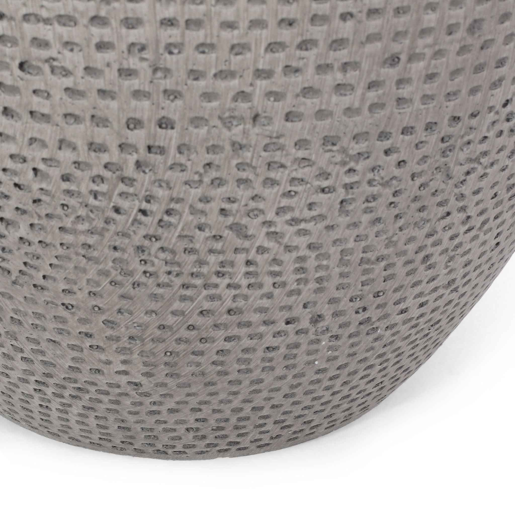 Outdoor Lightweight Concrete, Side Table - Natural