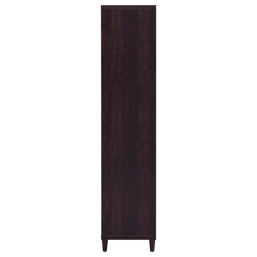 Wadeline - 2 Door Tall Accent Storage Cabinet - Rustic Tobacco