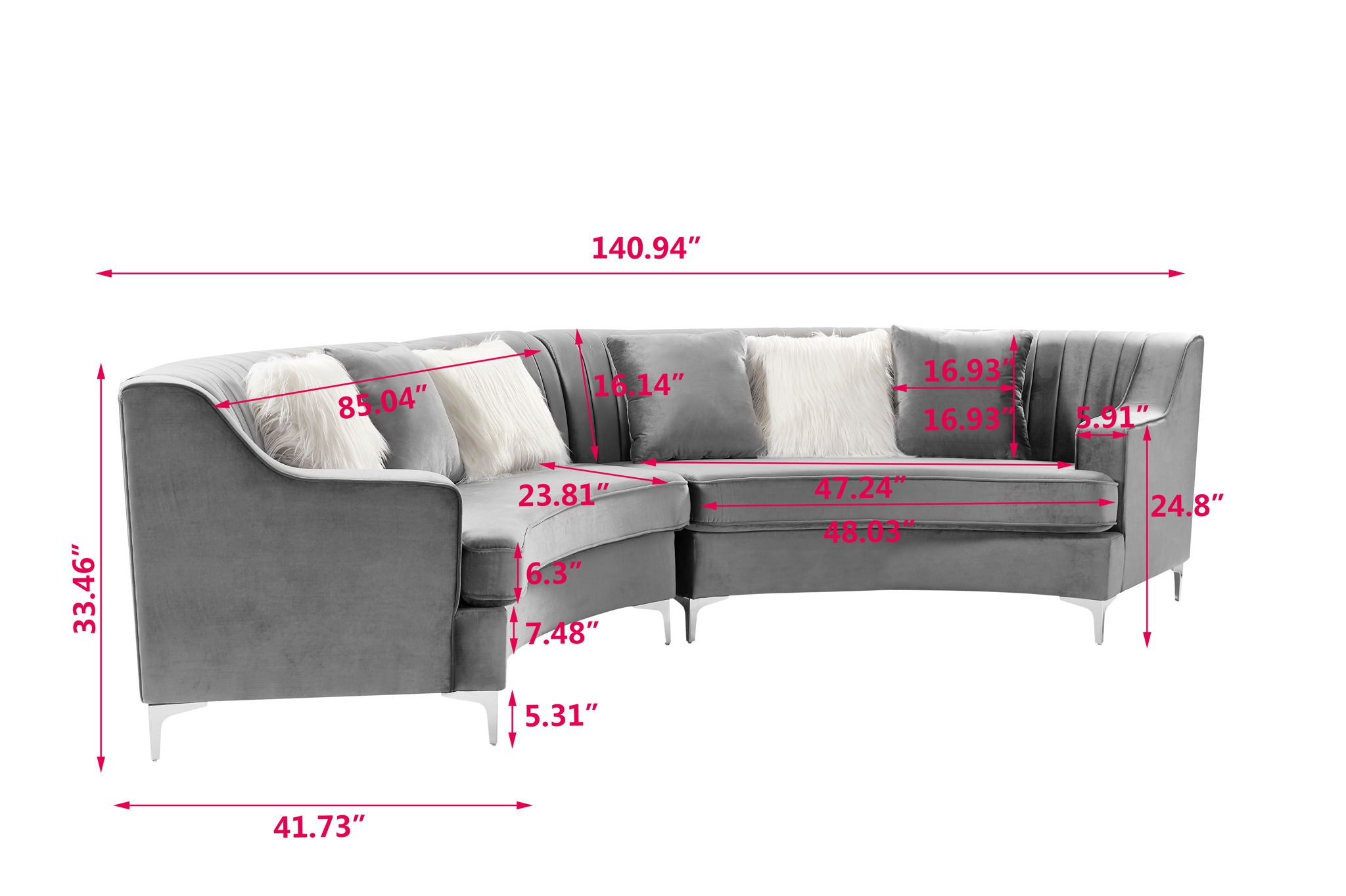 Curved Sofa