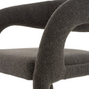 Modrest Faerron - Modern Grey Fabric Counter Chair