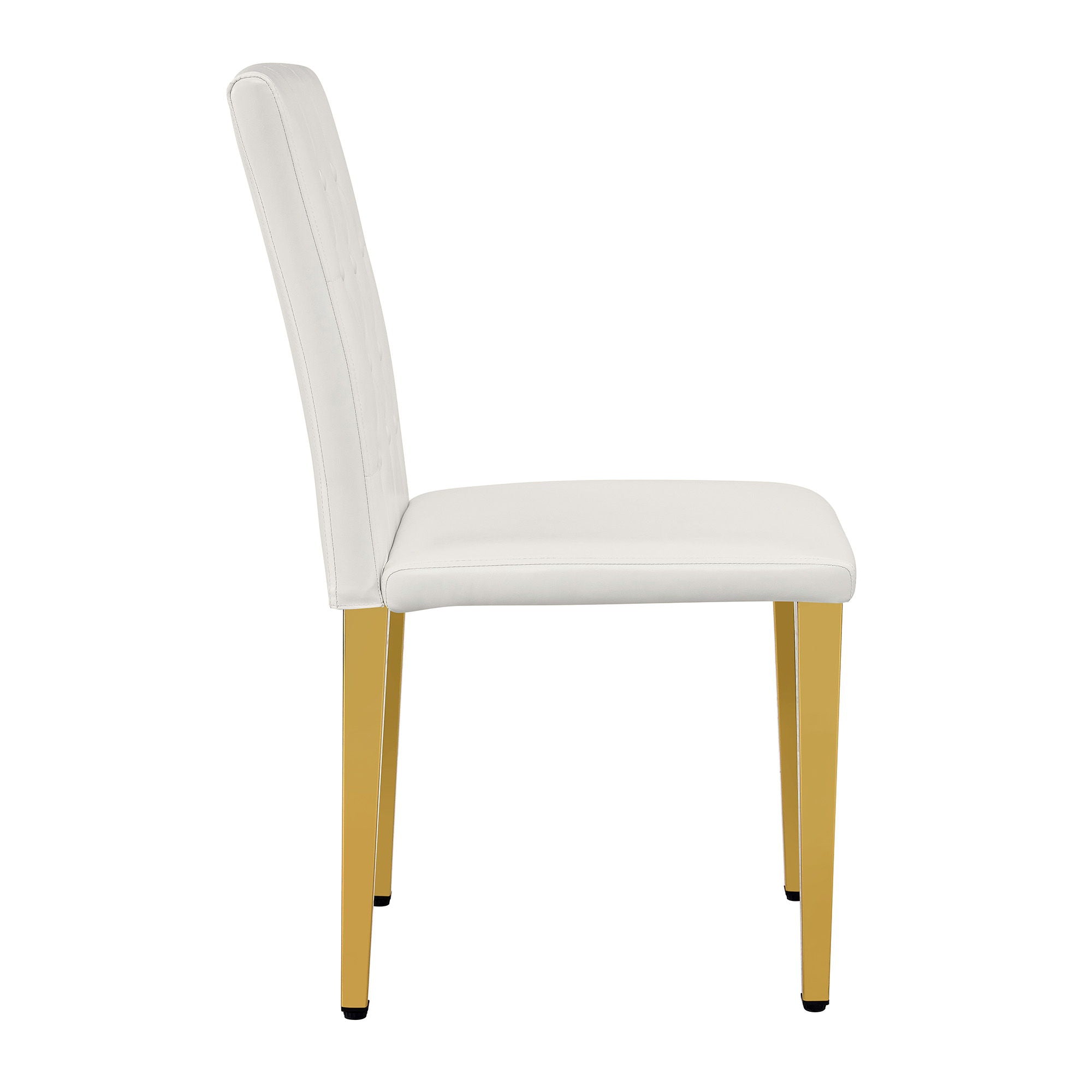 Dining Chairs With Ergonomic Buckle Backrest Comfort