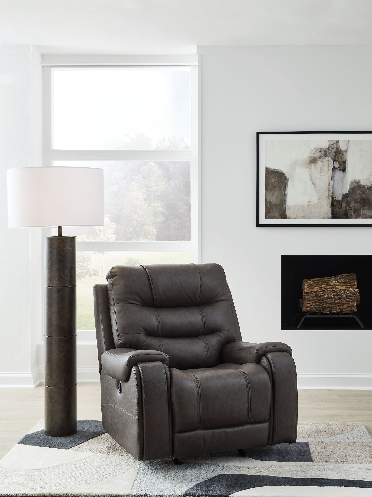 Femley - Rocker Recliner - Smoke