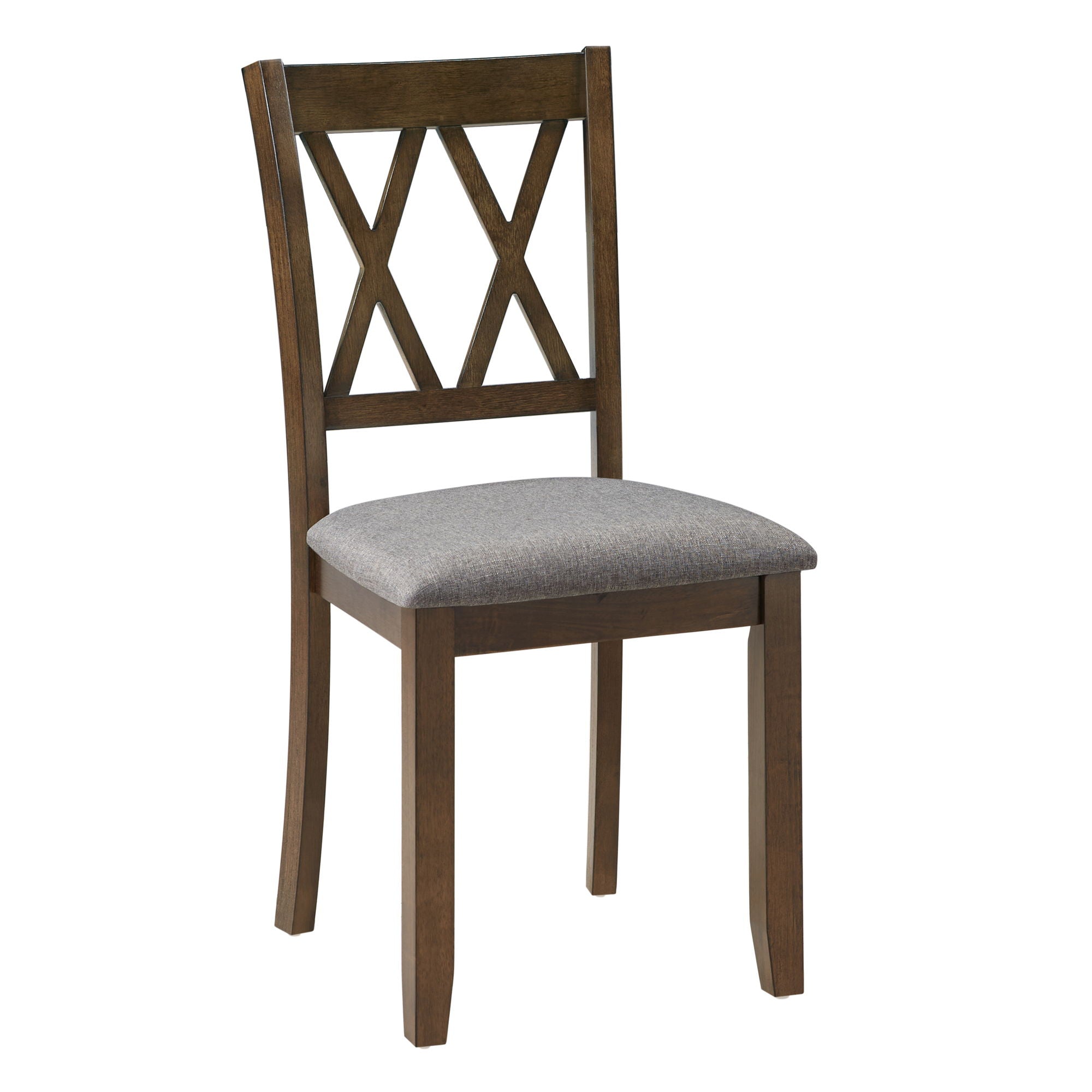 5 Piece Dining Table Set With 4 Chairs - Walnut