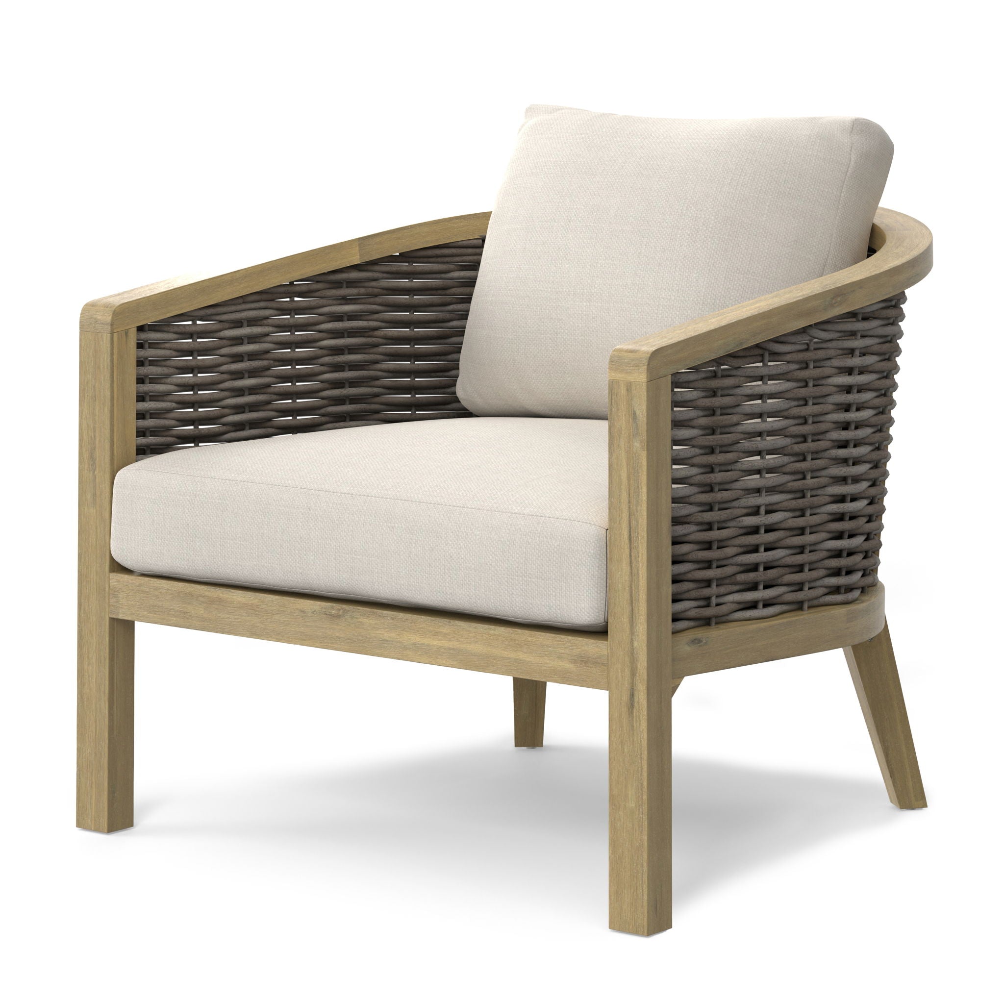 Parkside - Outdoor Conversation Chair (Set of 2) - Natural