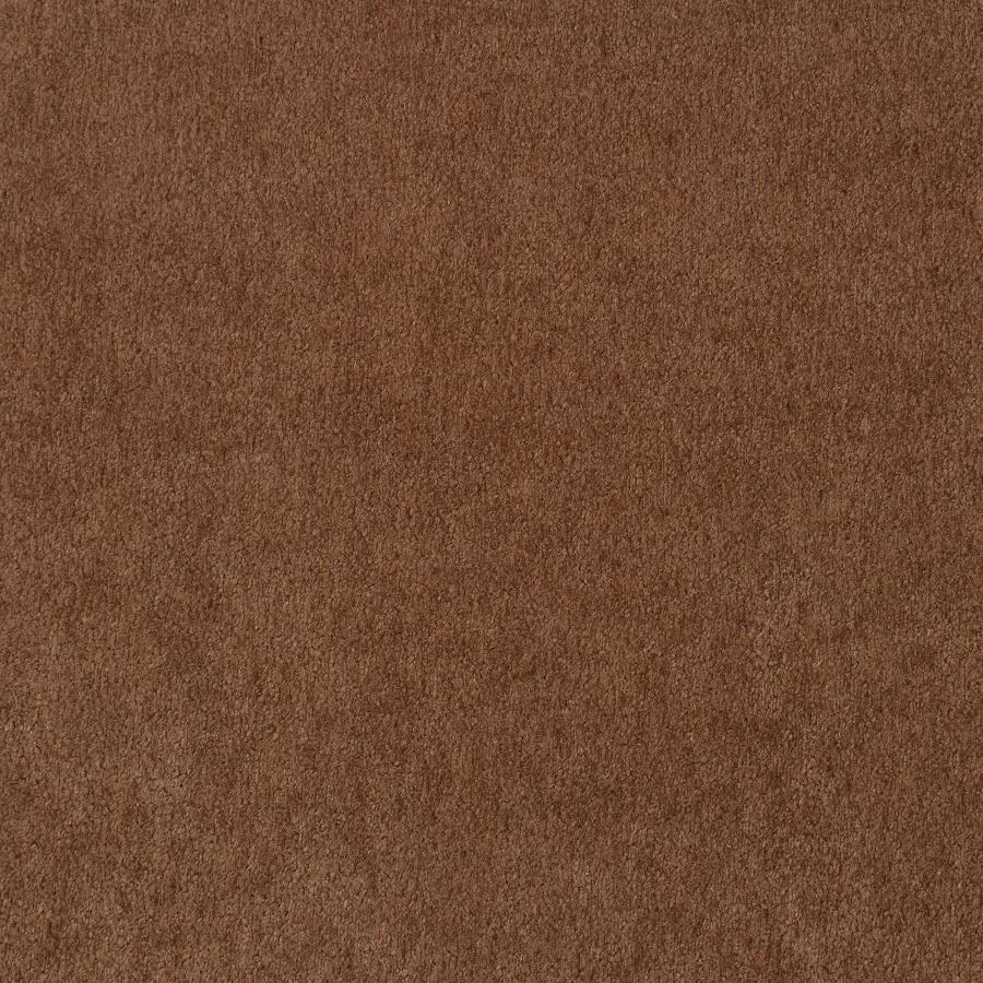 Selma - Velvet Upholstered Crescent Arm Loveseat - Rust