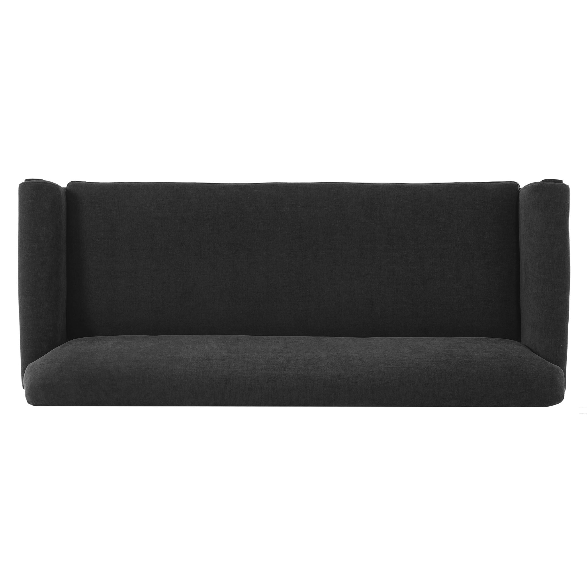 Loveseat Sofa, 2 Seater Couch With Rolled Arms