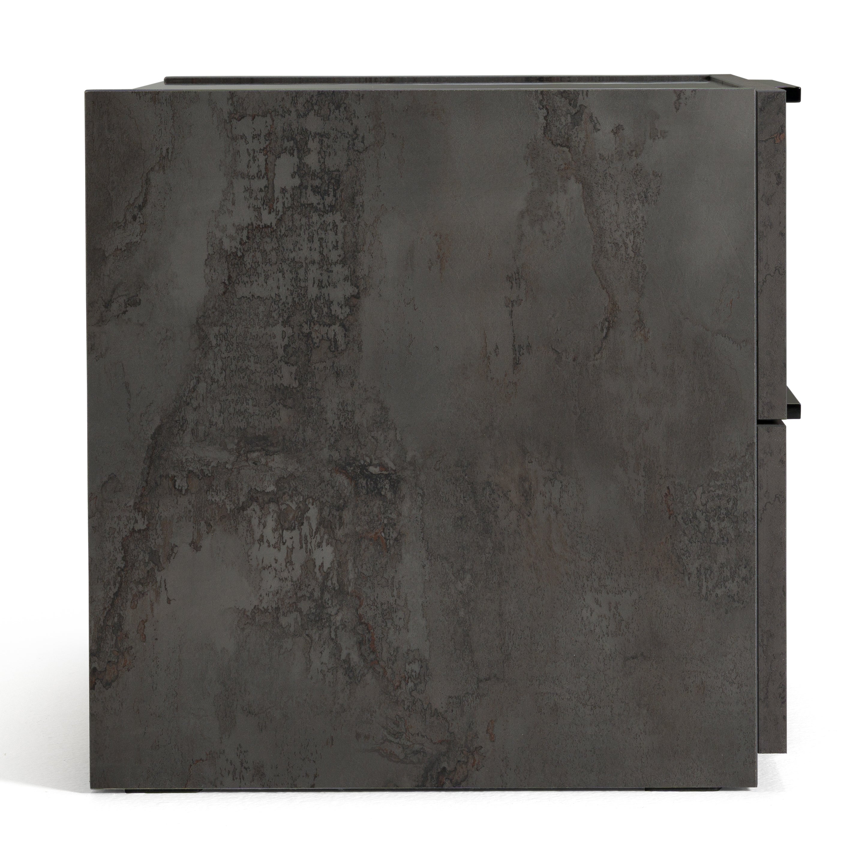 Nova Domus Ferrara - Modern Volcano Oxide Grey Nightstand