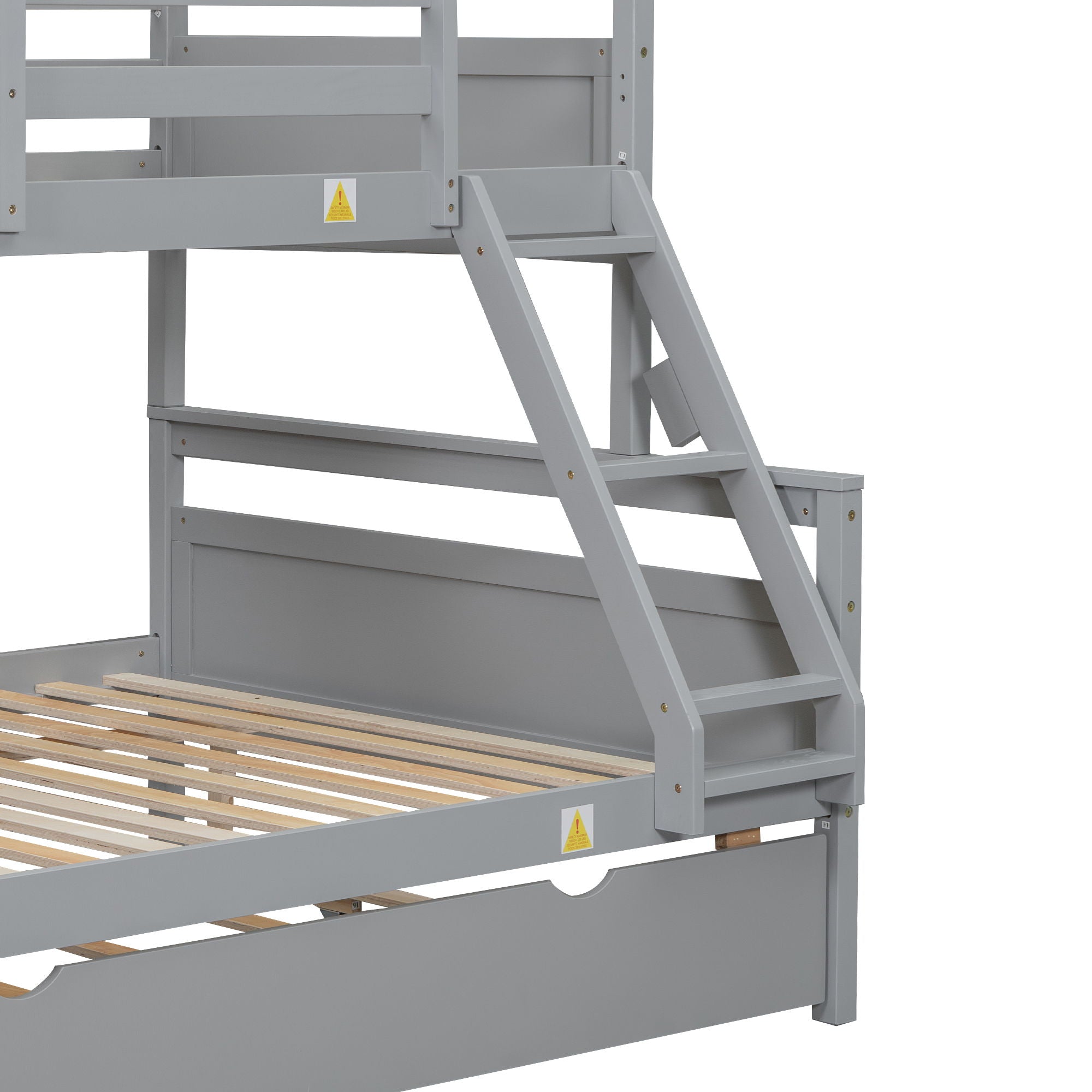 Bunk Bed & Ladder And Safety Guardrail
