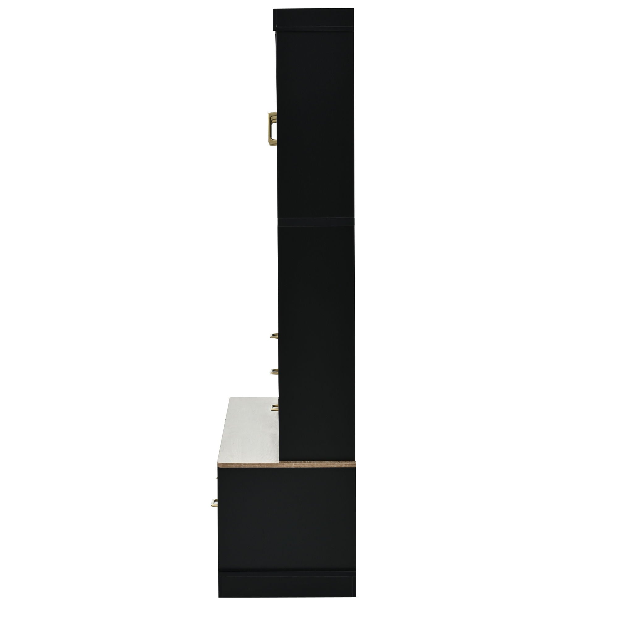 Entryway Hall Tree With Bench And Storage, 5 In 1 Coat Rack