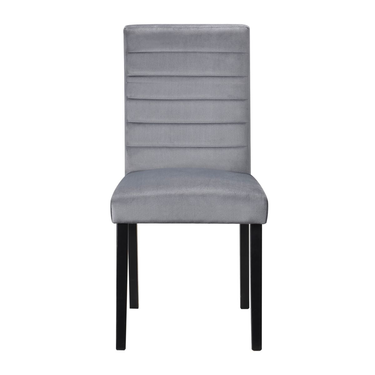 Andreas - 5 Piece Dining Room Set (Table & 4 Side Chairs) - Black / Gray