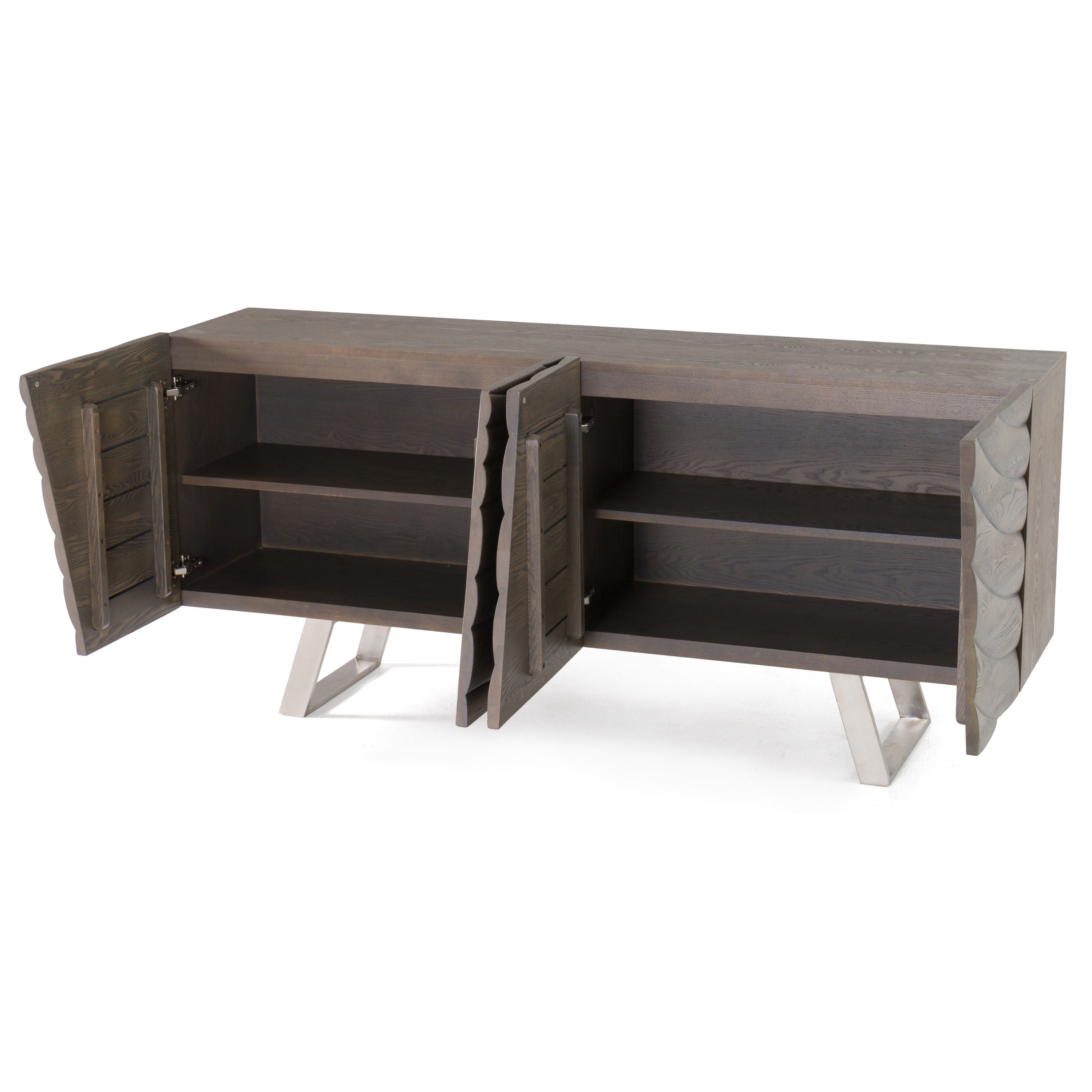 Modrest Finley Mid-Century Grey Ash Buffet