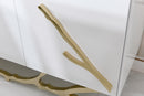 Modrest Legend Modern White & Gold Buffet