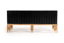Modrest Token Modern Black & Rosegold Buffet