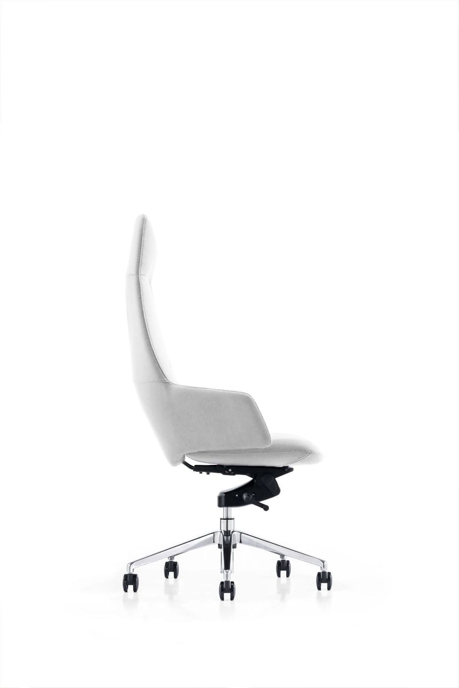 Modrest Gates - Modern White High Back Executive Office Chair