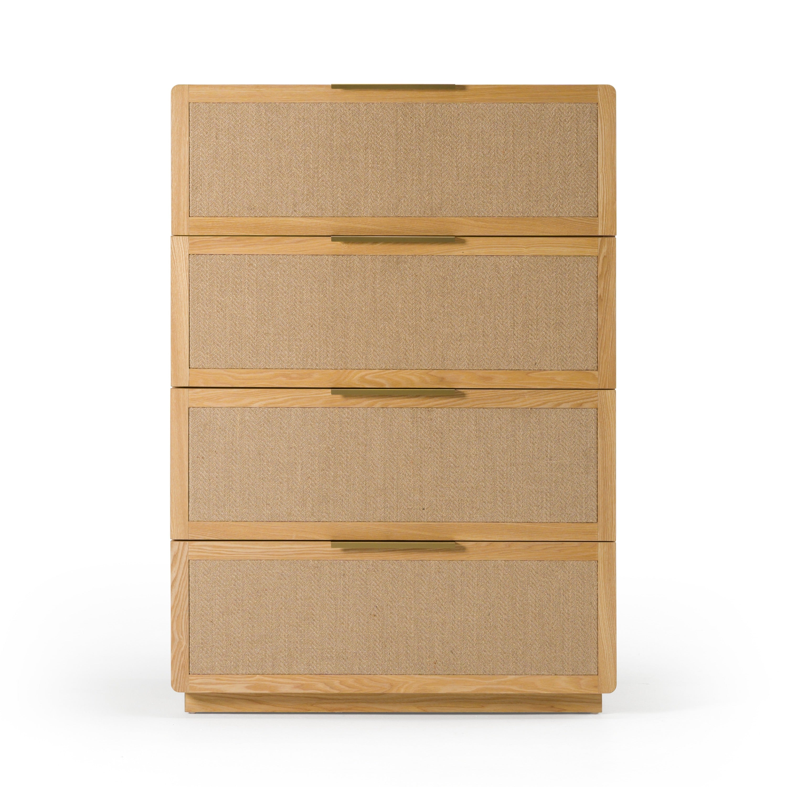 Modrest Gavin - Modern Natural Ash + Rattan Chest