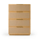 Modrest Gavin - Modern Natural Ash + Rattan Chest