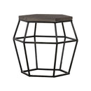 Modrest Tartan Modern Concrete & Metal End Table
