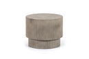 Modrest Gruver - Modern Grey Concrete End Table