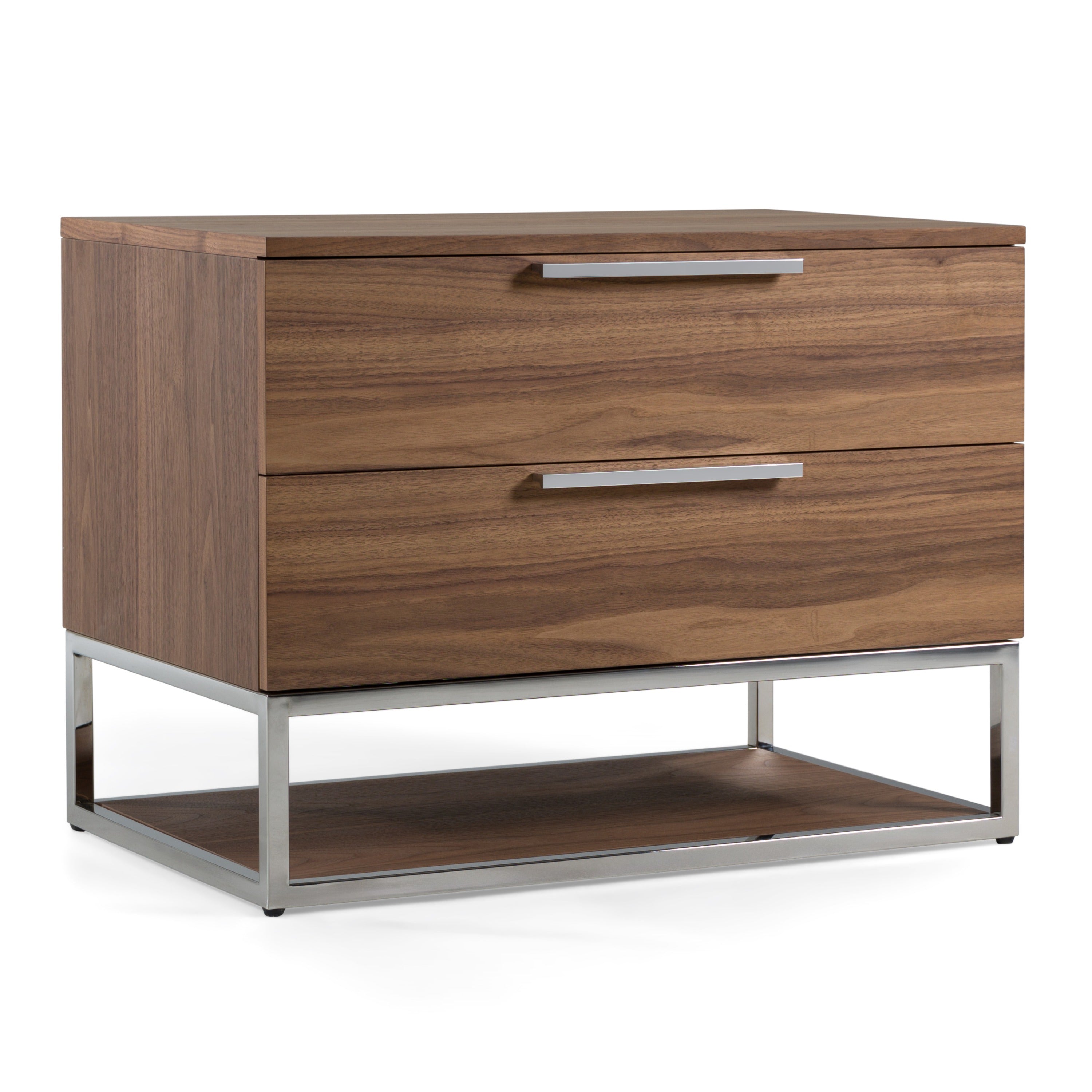 Modrest Helenora - Modern Walnut Nightstand