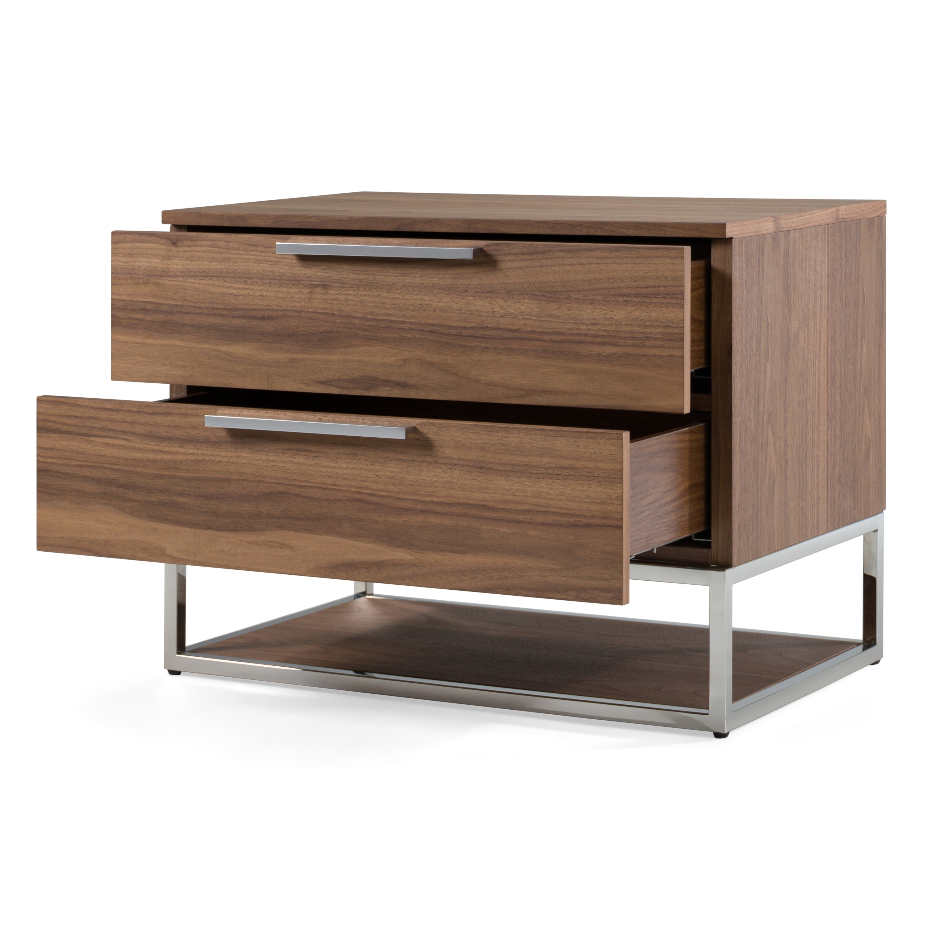 Modrest Helenora - Modern Walnut Nightstand