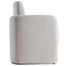 Modrest Hermosa - Modern White Fabric Dining Chair