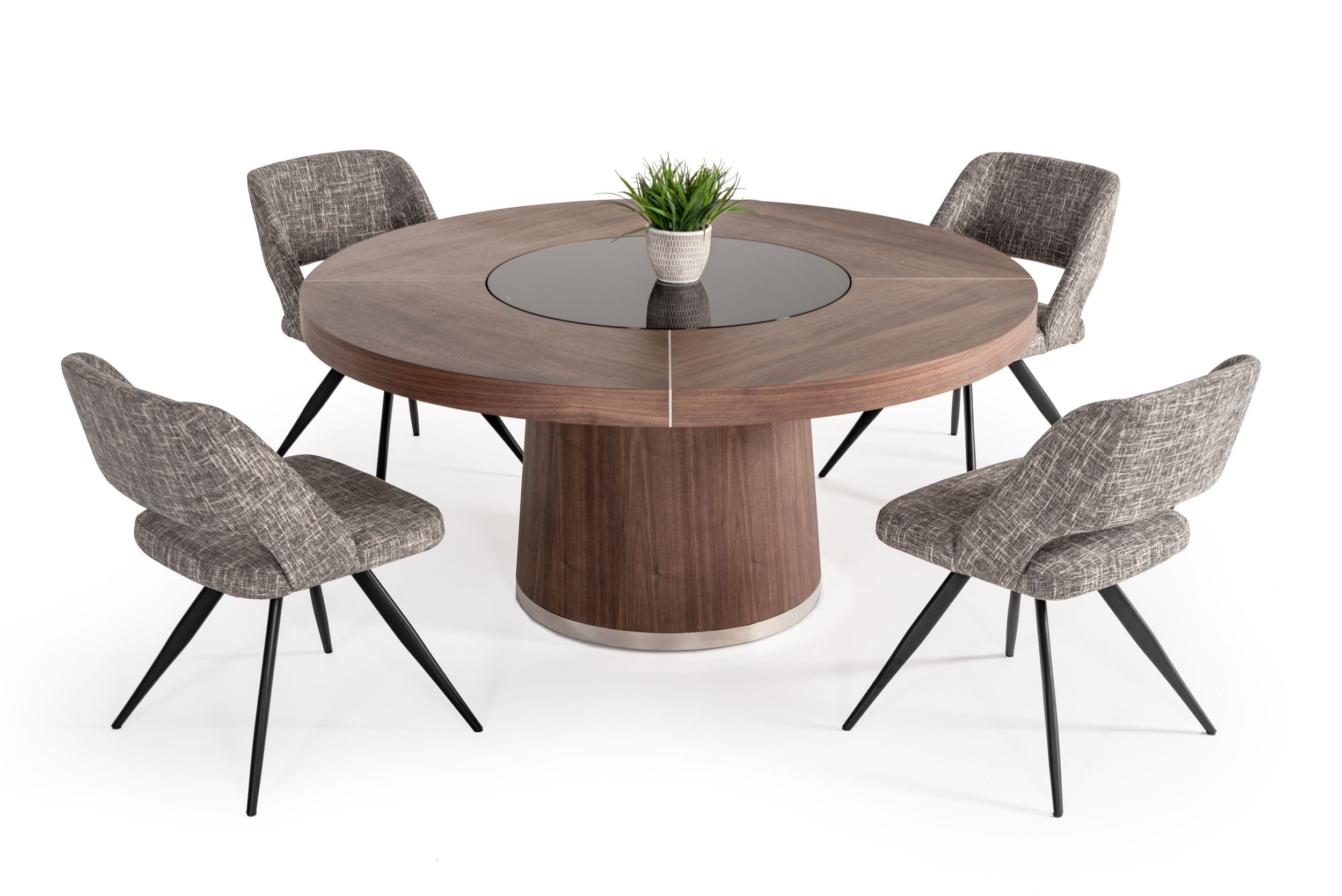 Modrest Houston - Round Modern Dining Table