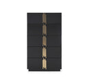Modrest Token Modern Black & Gold Chest