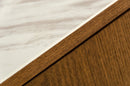 Modrest James - Contemporary Walnut & White Buffet