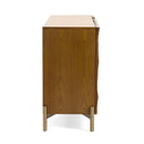 Modrest Killeen - Modern Gold + Walnut Buffet