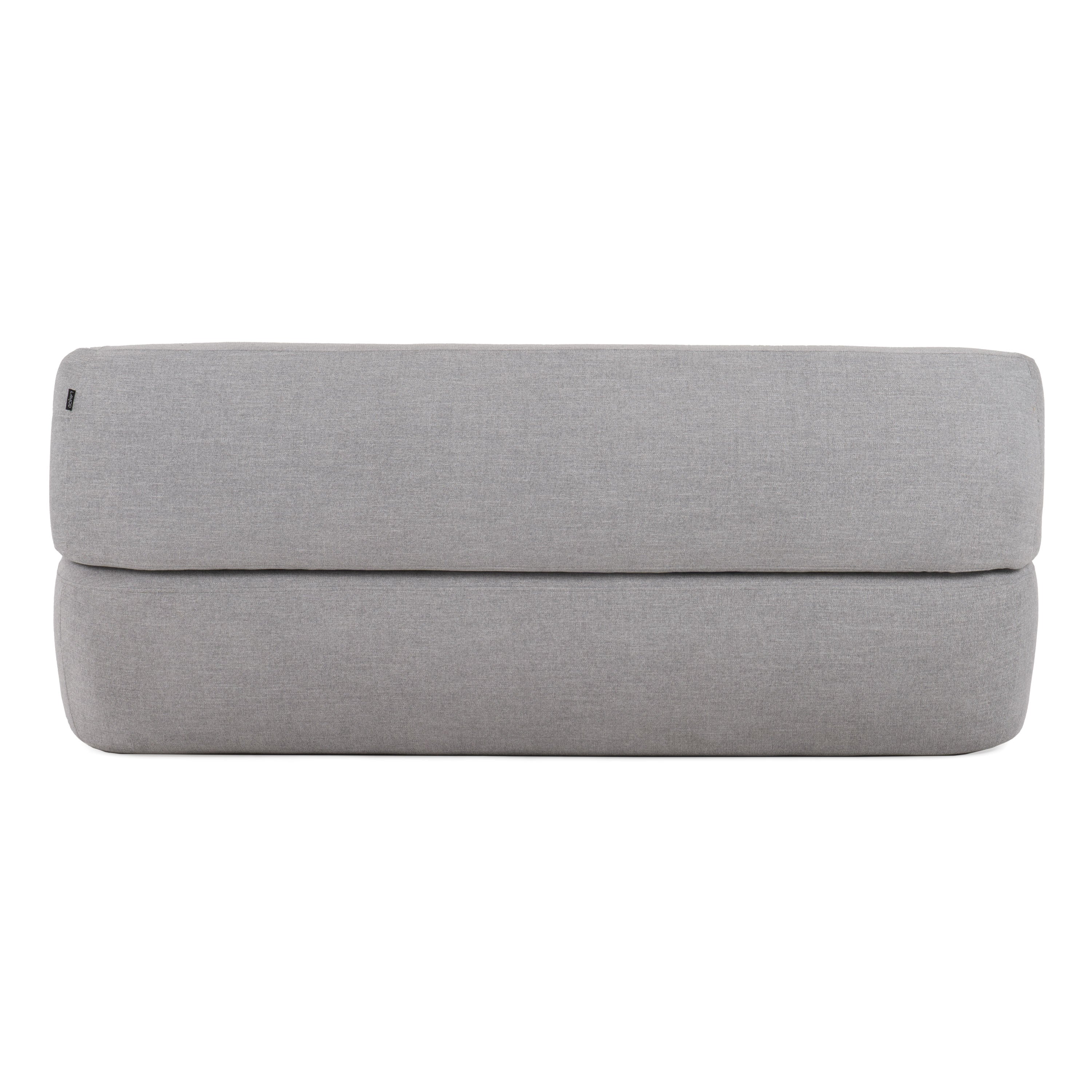 Divani Casa Lerner - Modern Light Grey Fabric Sofa Bed