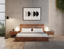 Nova Domus Lorenzo Italian Modern Light Oak Bed