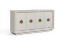 Modrest Marjorie - Modern Cream & Brushed Gold Buffet
