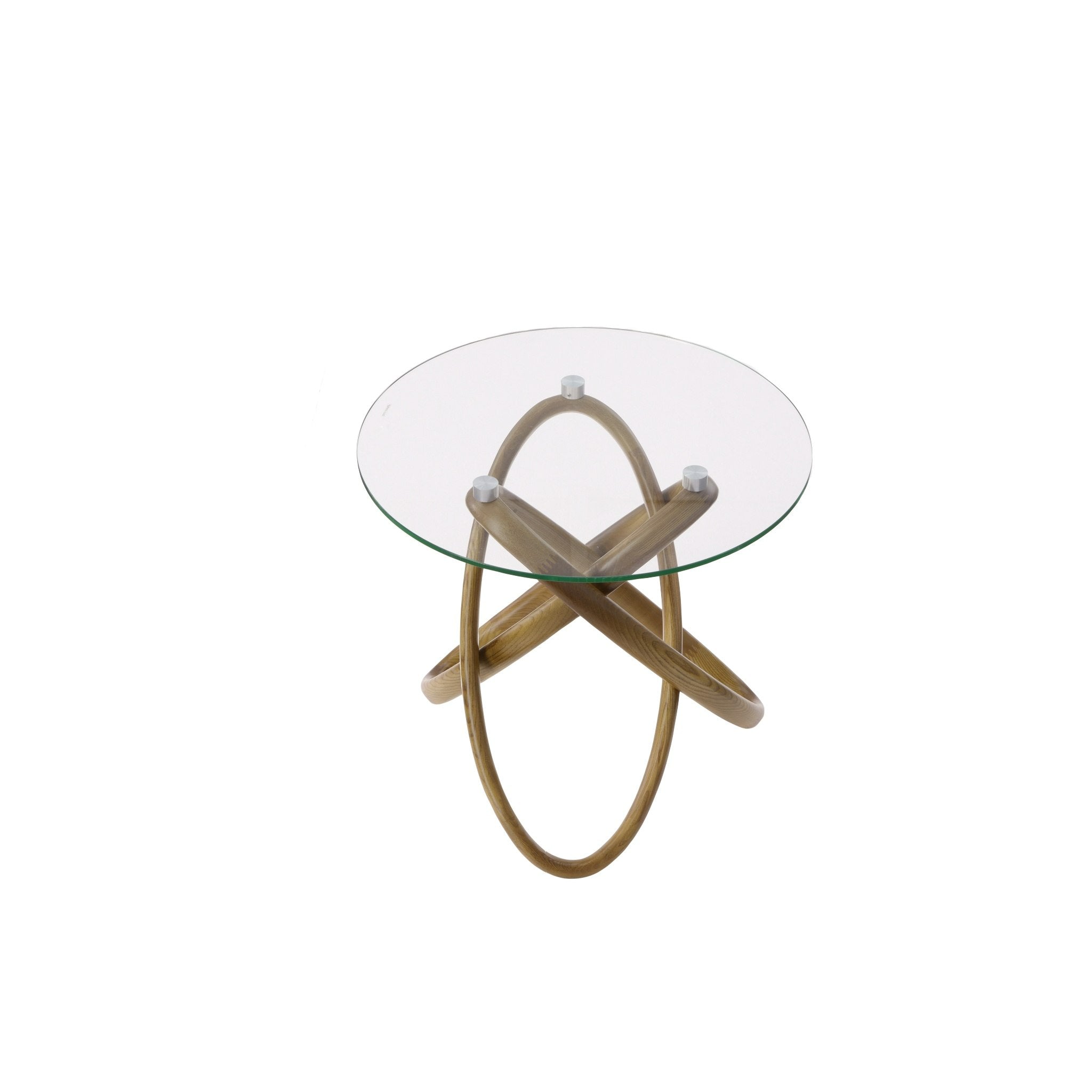 Modrest Mason - Modern Class + Walnut Side Table