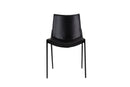 Modrest Murray - Modern Black Vegan Leather Dining Chair (Set of 2)