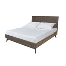 Modrest Novak Modern Dark Oak Bed
