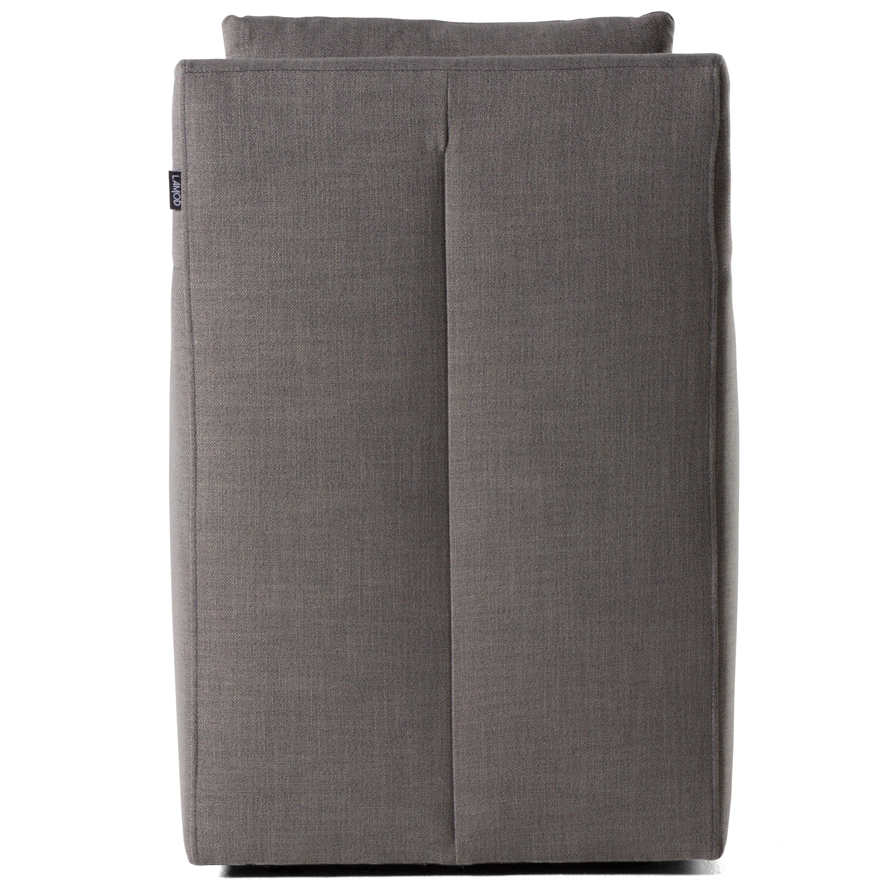 Modrest Newcastle - Modern Grey Fabric Dining Chair
