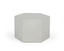 Modrest Newmont - Small Light Grey High Gloss End Table