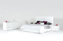 Modrest Nicla Italian Modern White Bed
